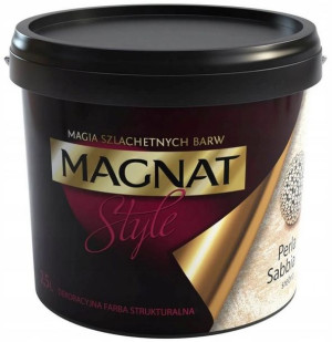 Magnat Perla Sabbia Srebrna Farba Dekoracyjna 2.5l