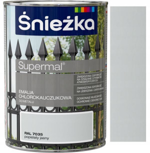 Śnieżka Em Chlorokauczuk Popielaty Jasny 7035 0.9l