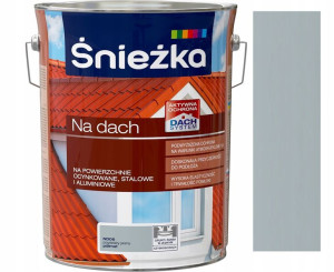Śnieżka Emalia Na Dach Popielaty Jasny Nd06 5l
