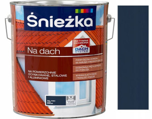 Śnieżka Emalia Na Dach Grafitowy 7024 10l