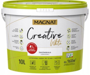Magnat Farba Creative White Śnieżnobiała 10l