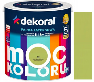 Dekoral Farba Akrylit W Mus Groszkowy 2.5l