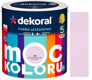 Dekoral Farba Akrylit W Wrzosowy Pastelowy 2.5l