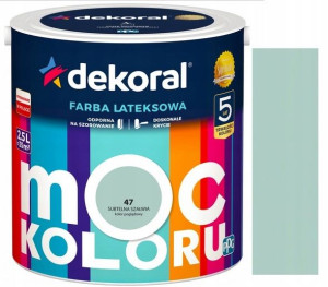 Dekoral Farba Akrylit W Subtelna Szałwia 2.5l
