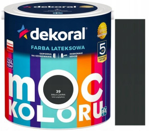 Dekoral Farba Akrylit W Mała Czarna 2.5l