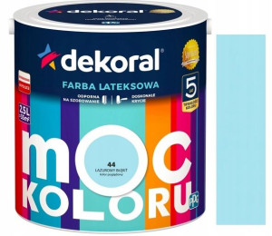Dekoral Farba Akrylit W Lazurowy Błękit 2.5l
