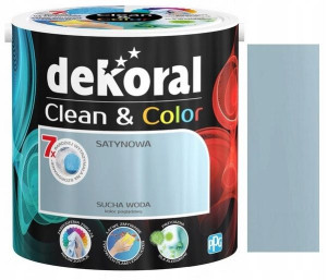 FARBA DEKORAL CLEAN & COLOR sucha woda 2.5L