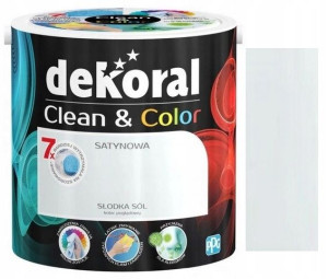 FARBA DEKORAL CLEAN & COLOR słodka sól 2.5L