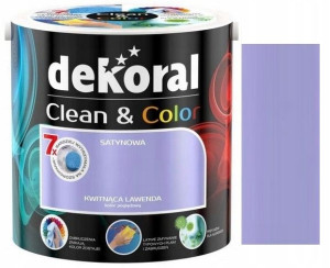 DEKORAL CLEAN & COLOR kwitnąca lawenda 2.5L