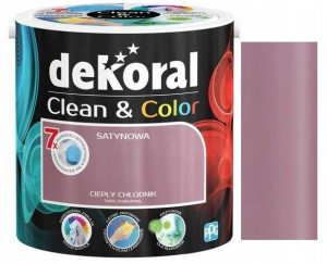 DEKORAL CLEAN & COLOR ciepły chłodnik 2.5L