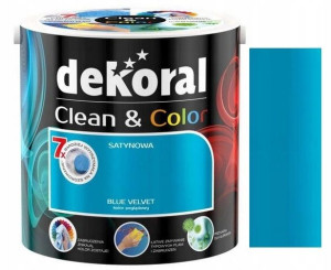 FARBA DEKORAL CLEAN & COLOR blue velvet 2.5L