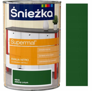 Śnieżka Supermal Emalia Nitro N510 Zielony 1l