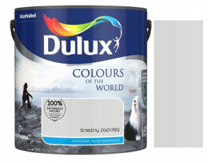 Dulux Farba Kolory Świata Śnieżny Zaprzęg 2.5l