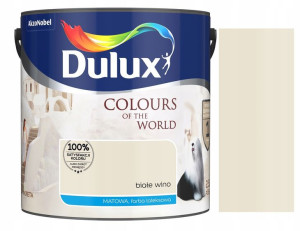 Dulux Farba Kolory Świata Białe Wino 2.5l