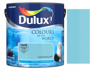 Dulux Farba Kolory Świata Turkusowy Klif 2.5l