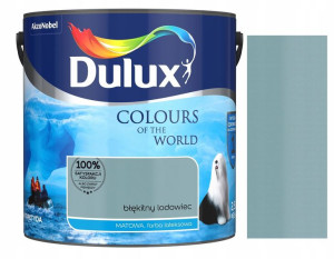 Dulux Farba Kolory Świata Błękitny Lodowiec 2.5l