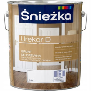Śnieżka Urekor D Grunt Do Drewna Biały 10l