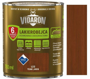 Vidaron Lakierobejca Do Drewna L22 Teak Java 0.75l