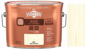 Vidaron Olej Do Drewna Dąb Bielony D06 2.5l