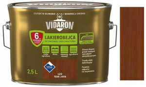Vidaron Lakierobejca Do Drewna L22 Teak Java 2.5l