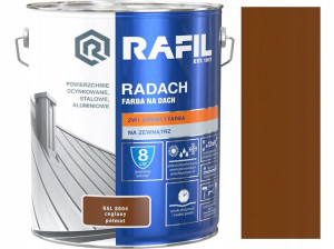 Rafil Radach Ceglany Półmat 8004 10l