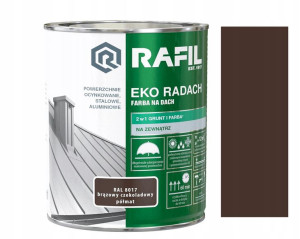 Rafil Eko Radach Brąz Czekolad. Półmat 8017 0.75l