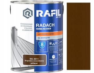 Rafil Radach Brąz Orzechowy Półmat 8011 5l