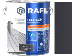 Rafil Radach Szary Grafit Półmat 7024 10l