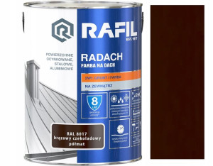 Rafil Radach Brąz Czekoladowy Półmat 8017 5l
