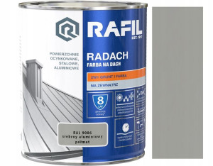 Rafil Radach Srebrny Alumin. Półmat 9006 0.75l