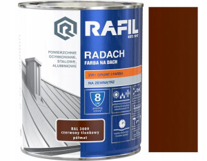 Rafil Radach Czerwony Tlenkowy Półmat 3009 0.75l