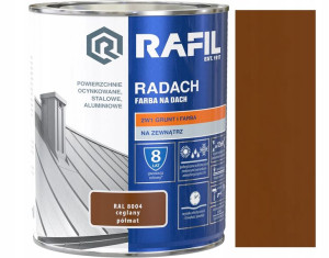 Rafil Radach Ceglany Półmat 8004 0.75l