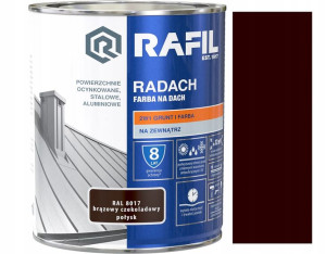 Rafil Radach Brąz Czekoladowy Połysk 8017 0.75l