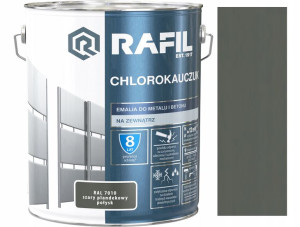 Rafil Chlorokauczuk Szary Plandekowy 7010 10l