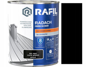 Rafil Radach Czarny Połysk 9005 0.75l