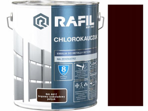 Rafil Chlorokauczuk Brąz Czekoladowy 8017 10l