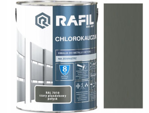 Rafil Chlorokauczuk Szary Plandekowy 7010 5l