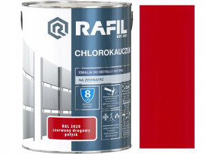 Rafil Chlorokauczuk Czerwony Drogowy 3020 5l
