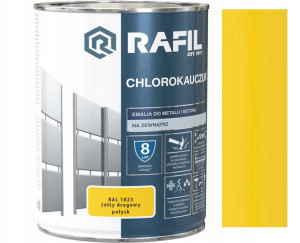 Rafil Chlorokauczuk Żółty Drogowy 1023 0.9l