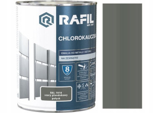 Rafil Chlorokauczuk Szary Plandekowy 7010 0.9l