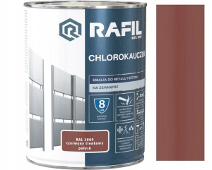 Rafil Chlorokauczuk Czerwony Tlenkowy 3009 0.9l