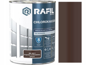 Rafil Chlorokauczuk Brąz Czekoladowy 8017 0.9l