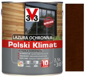 Lazura V33 Polski Klimat 10lat Dąb Złocisty 2.5l