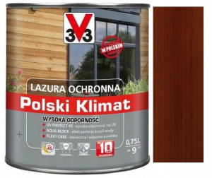 Lazura V33 Polski Klimat 10l Sosna Oregońska 0.75l