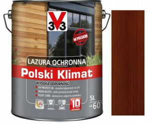 Lazura V33 Polski Klimat 10 Lat Sosna Oregońska 5l