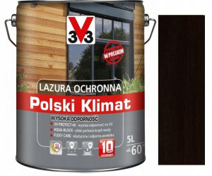 Lazura V33 Polski Klimat 10 Lat Palisander 5l