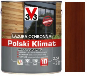 Lazura V33 Polski Klimat 10l Sosna Oregońska 2.5l