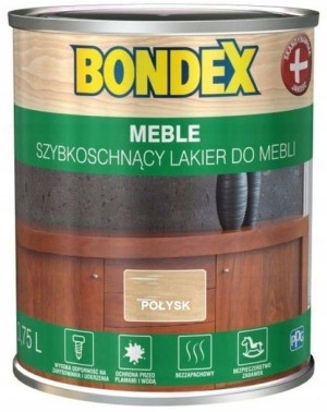 Bondex Lakier Szybkoschnący Do Mebli Połysk 0.75l