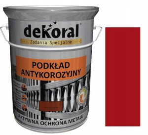 Podkład Antykorozyjny Czerwony Tlen. Unikor C 5l