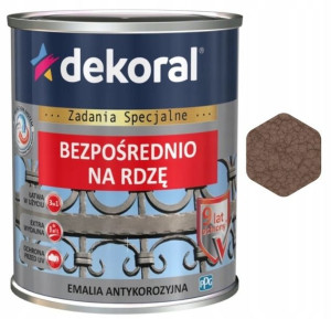 Dekoral Antykorozyjna Młotkowa Brązowa 0.65l